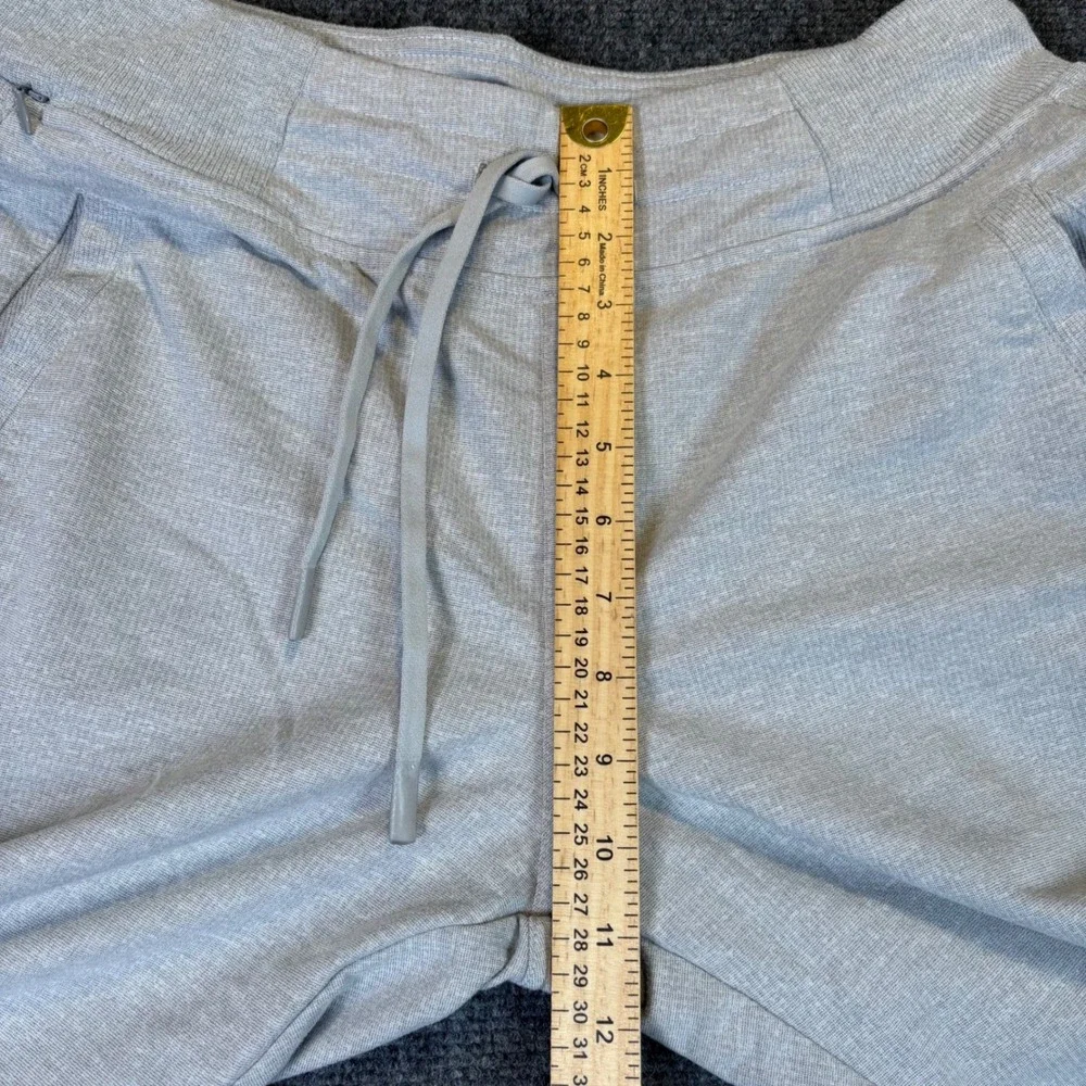 HYLETE Women's Jogger Sweatpants Gray Drawstring Waist Athleisure Size Medium
